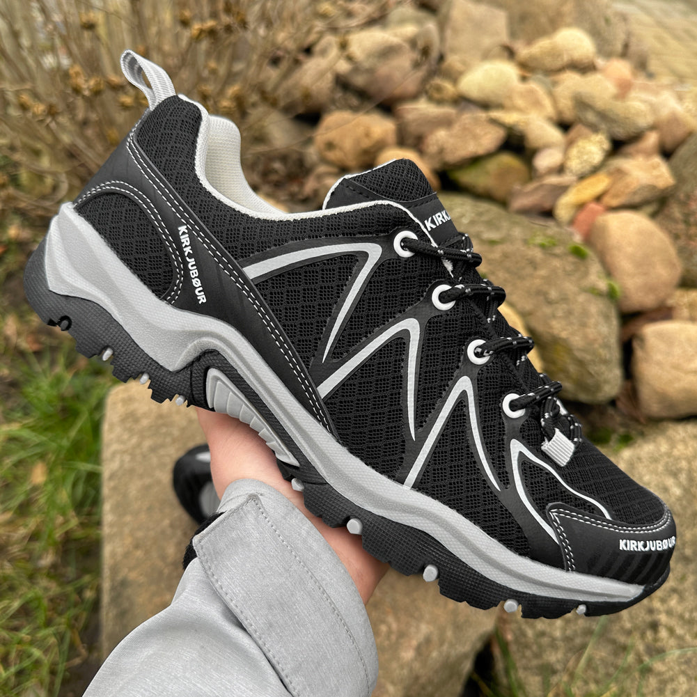 KIRKJUBØUR® "Makalu" Unisex outdoorschoenen zwart