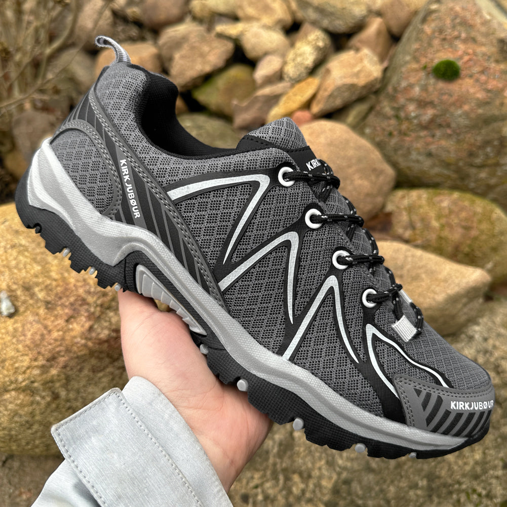 KIRKJUBØUR® "Makalu" Unisex Outdoorschoenen grijs