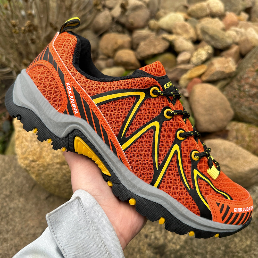 KIRKJUBØUR® "Makalu" Unisex outdoorschoenen oranje