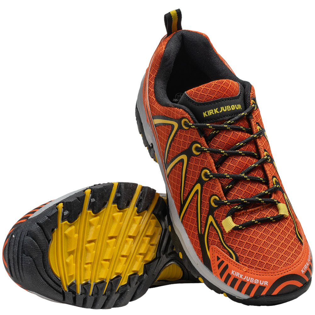 KIRKJUBØUR® "Makalu" Unisex outdoorschoenen oranje