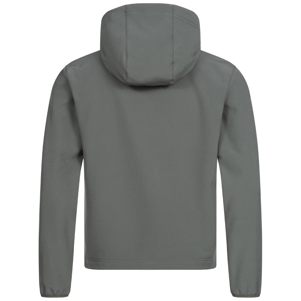 KIRKJUBØUR® "Hestur" Softshelljack voor heren 10.000 mm waterkolom grijs