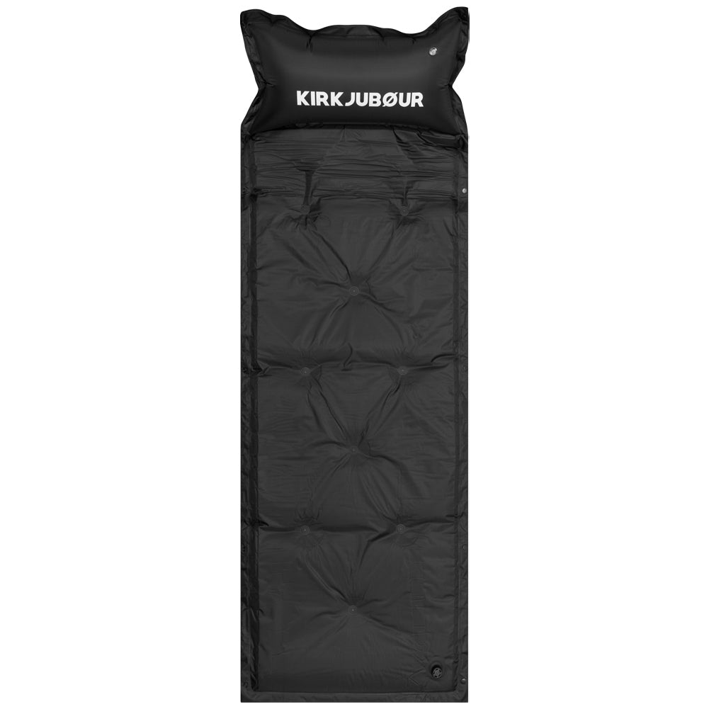 KIRKJUBØUR® "Roros" Premium Outdoor Slaapmat zwart