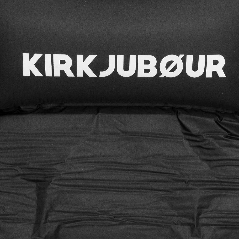 KIRKJUBØUR® "Roros" Premium Outdoor Slaapmat zwart