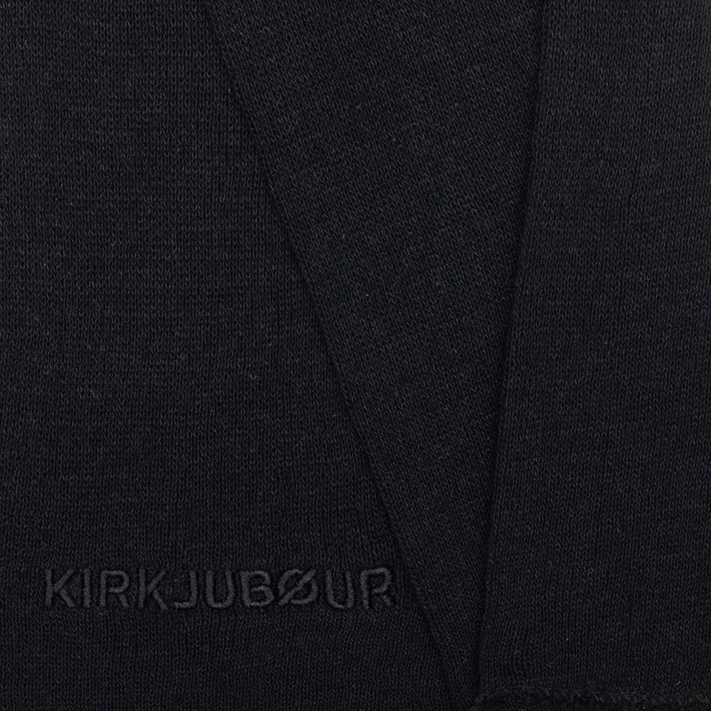 KIRKJUBØUR® "Fryse" unisex sjaal zwart