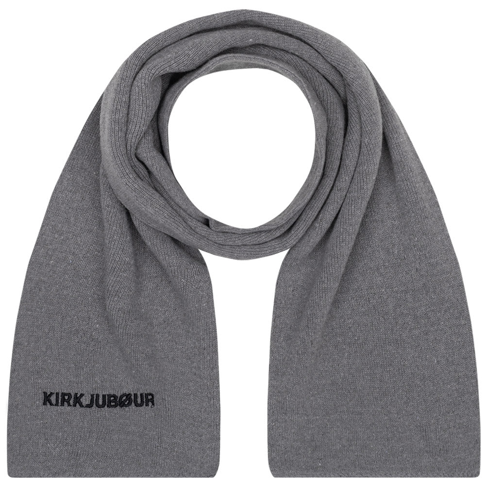 KIRKJUBØUR® "Fryse" Uniseks Sjaal donkergrijs