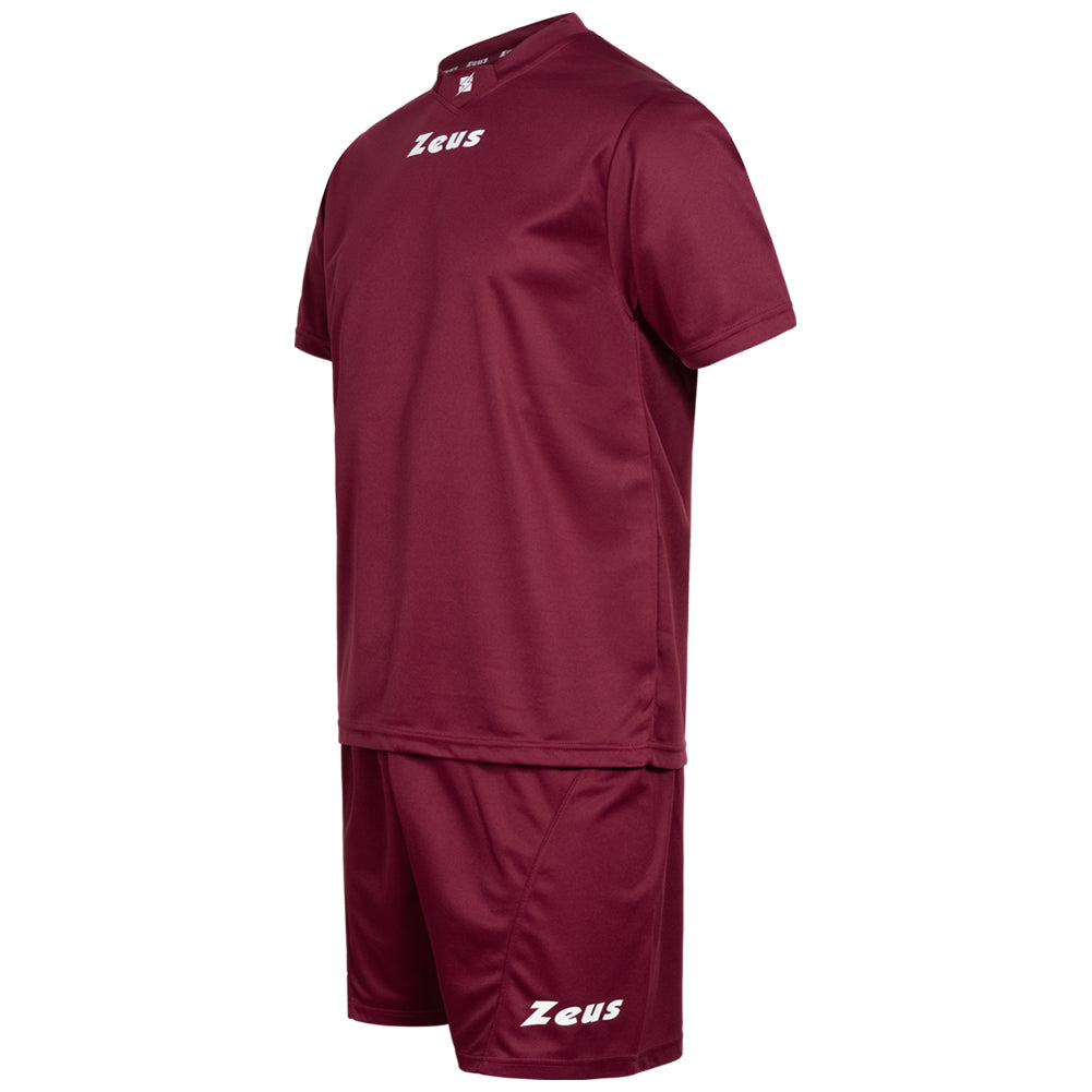 Zeus Kit Promo Voetbaltenue 2-delig Donkerrood