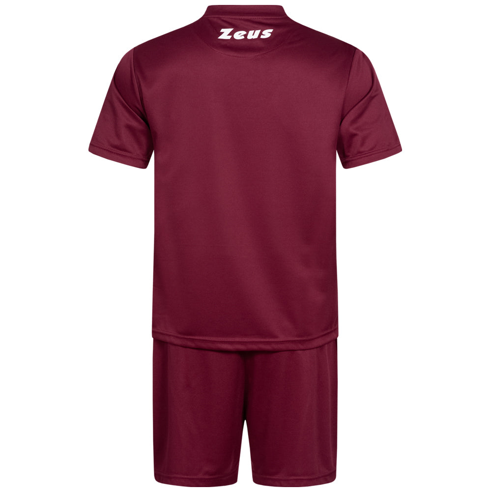 Zeus Kit Promo Voetbaltenue 2-delig Donkerrood