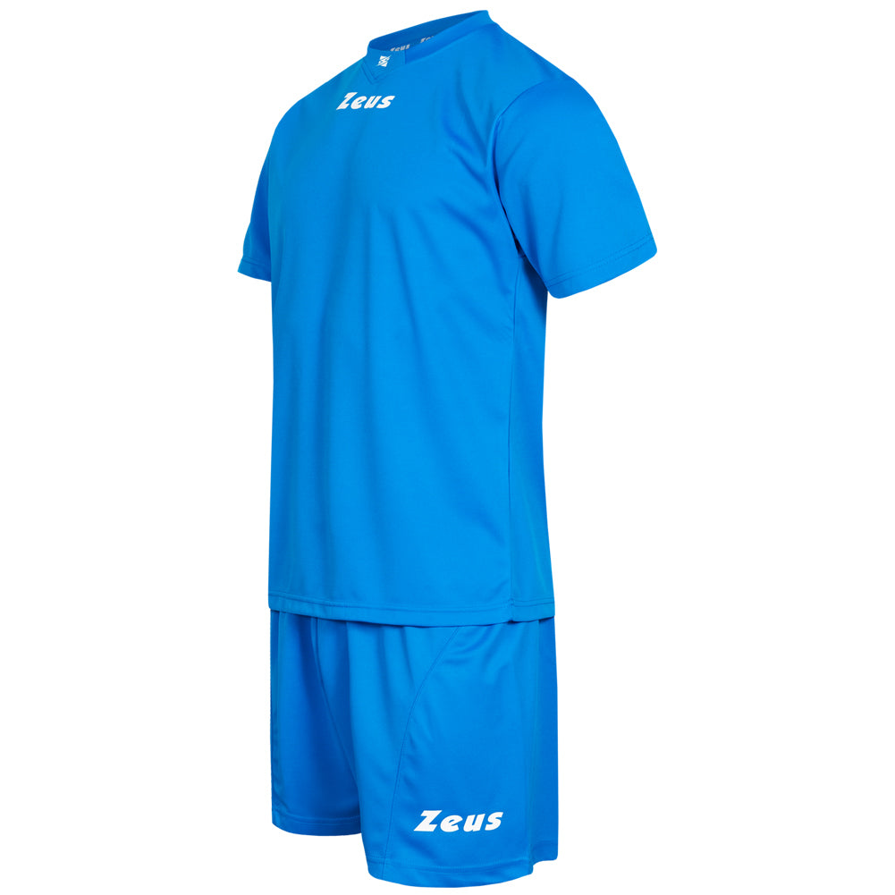 Zeus Kit Promo Voetbaltenue 2-delig blauw