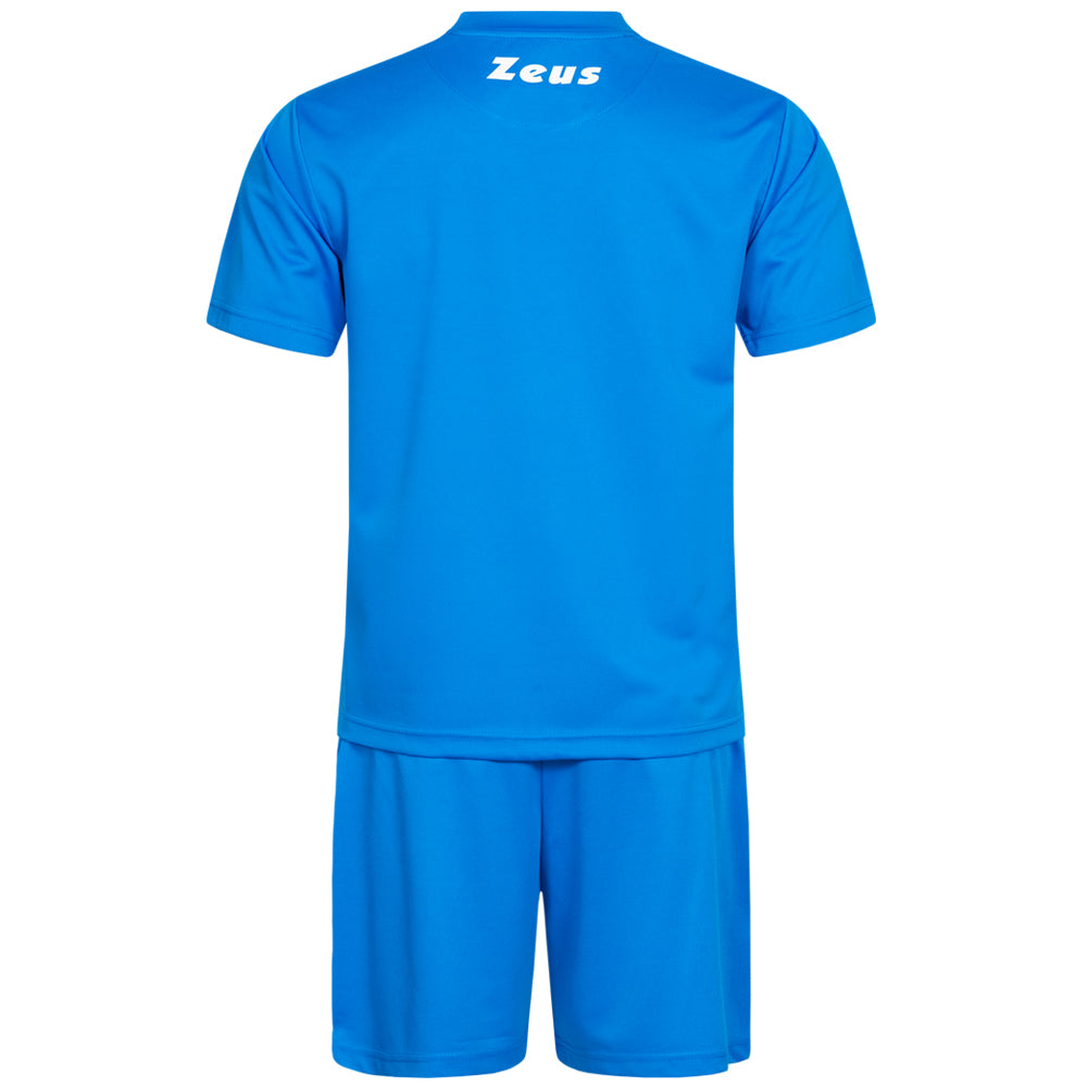 Zeus Kit Promo Voetbaltenue 2-delig blauw