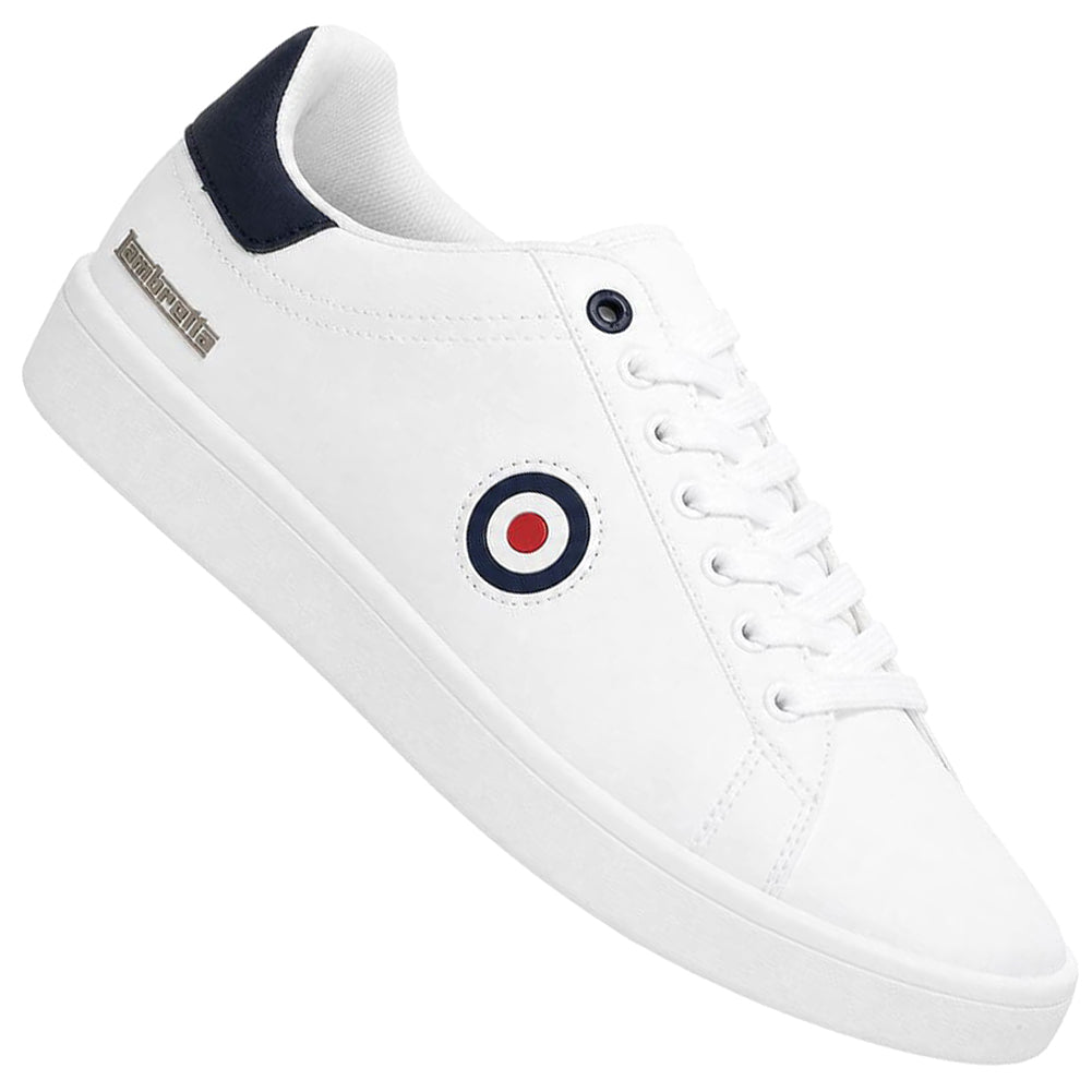 Lambretta Pinball 2 herensneakers wit LAM0025-P27