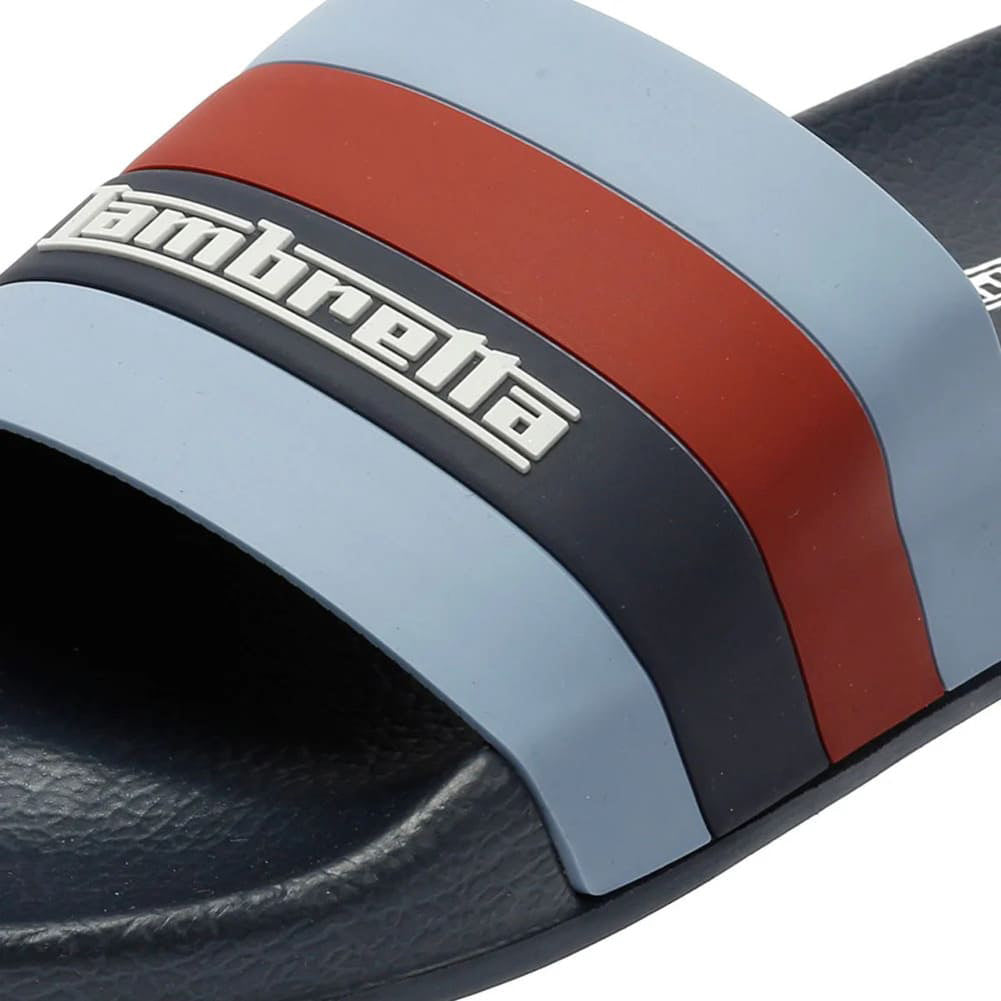 Lambretta Prince heren badslippers navy LAM0031-P13
