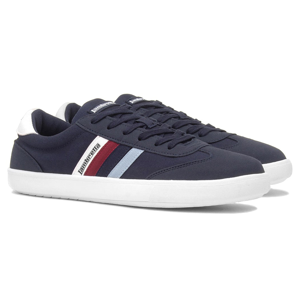 Lambretta Vulkan herensneakers navy LAM0037-C13