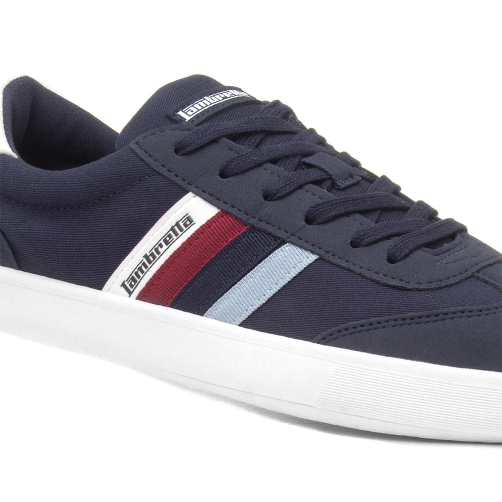 Lambretta Vulkan herensneakers navy LAM0037-C13