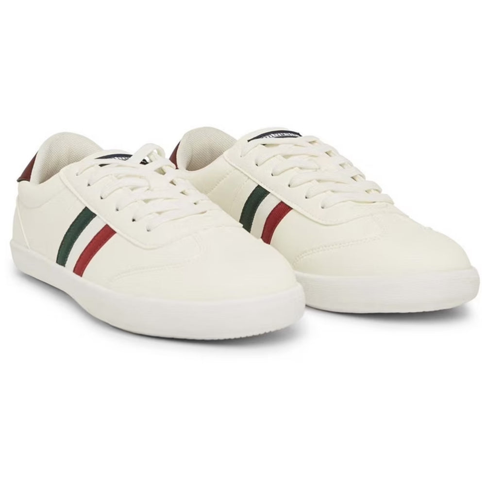 Lambretta Vulkan "Italia" herensneakers wit/Italiaans LAM0037-X34