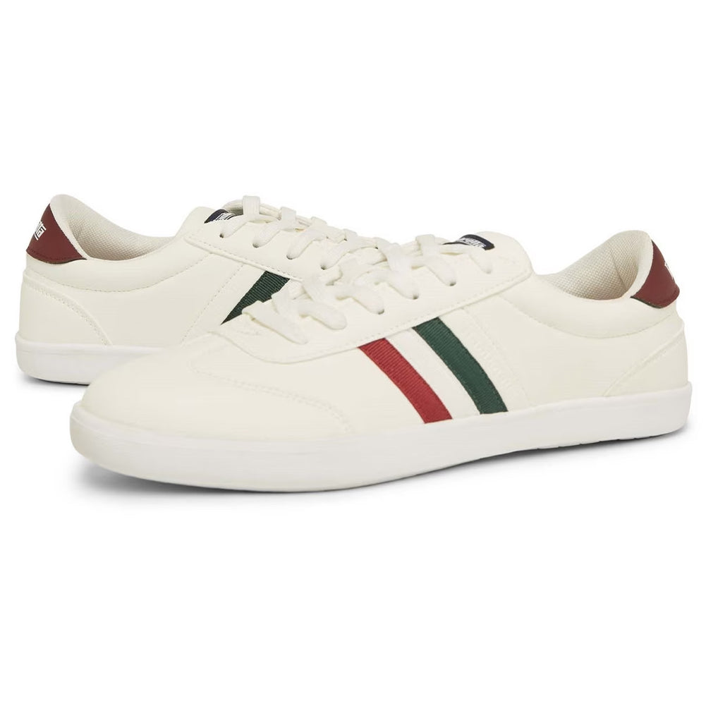 Lambretta Vulkan "Italia" herensneakers wit/Italiaans LAM0037-X34