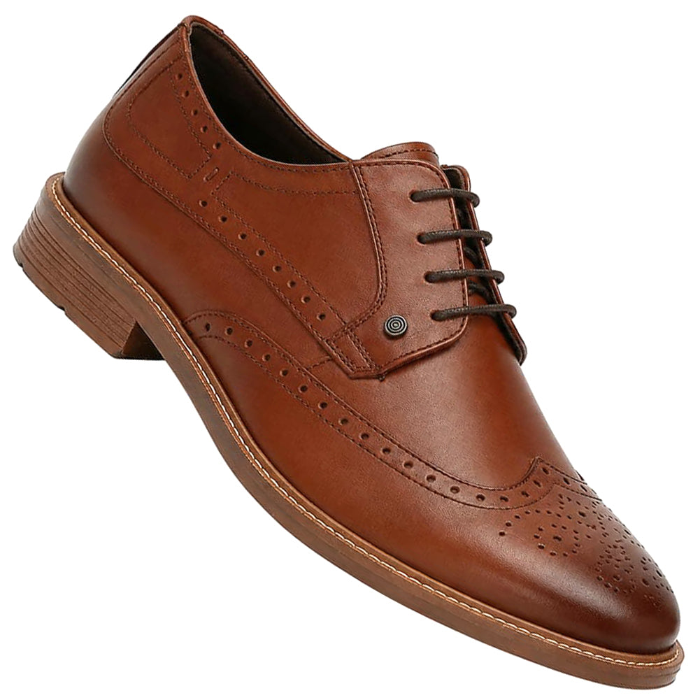 Lambretta Stockton Casual Heren Leren Schoenen tan LAM0069-L22