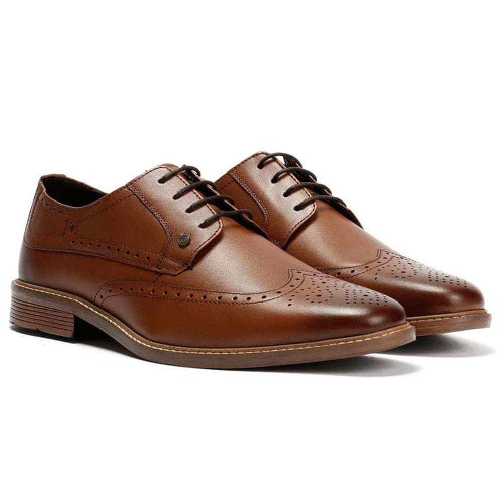 Lambretta Stockton Casual Heren Leren Schoenen tan LAM0069-L22