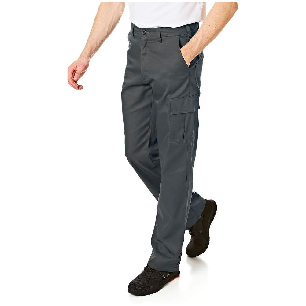 Lee Cooper Heren Cargo Werkbroek grijs LCPNT205-GRY