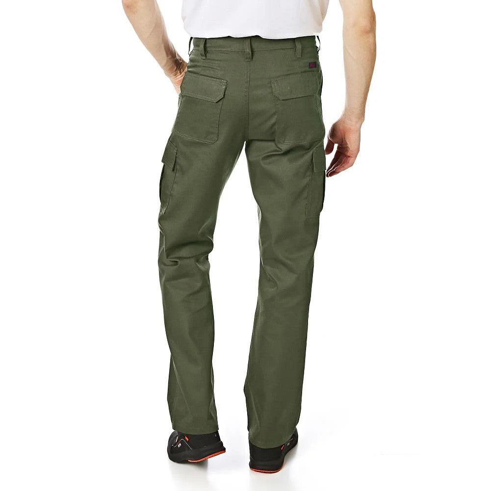 Lee Cooper Heren Cargo Werkbroek kaki LCPNT205-KHA