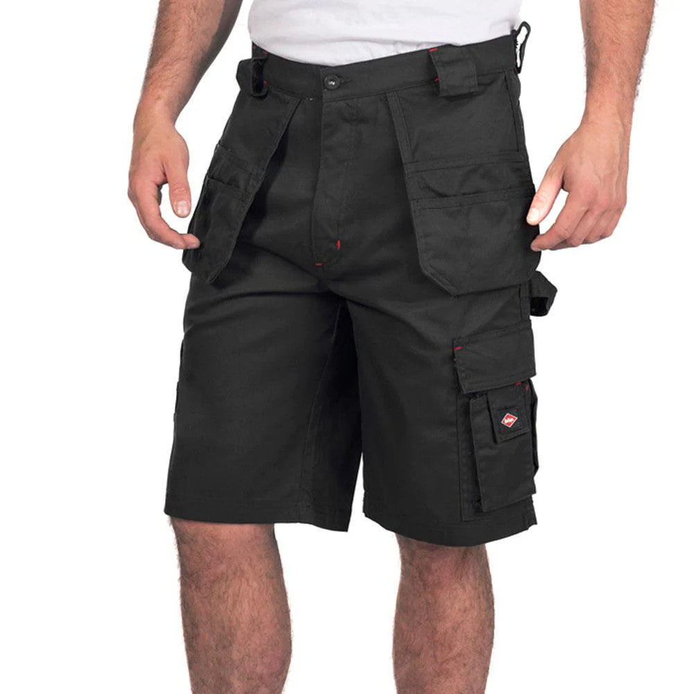 Lee Cooper Holster Pocket Workwear Heren Arbeidsshort zwart LCSHO810-BLK