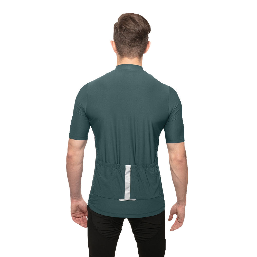 LEANDRO LIDO "Portofino" heren fietsshirt korte mouwen groen