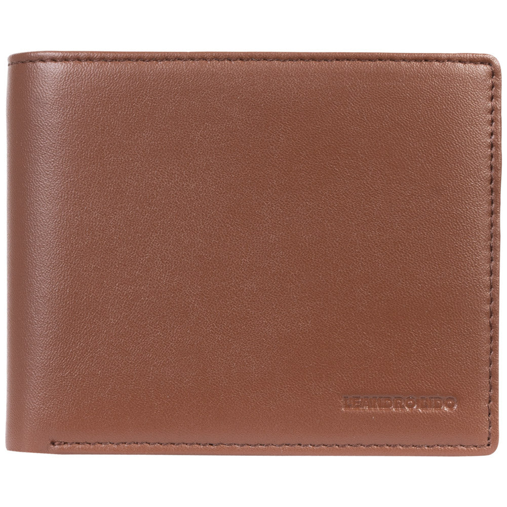 LEANDRO LIDO Classic Portemonnee bruin