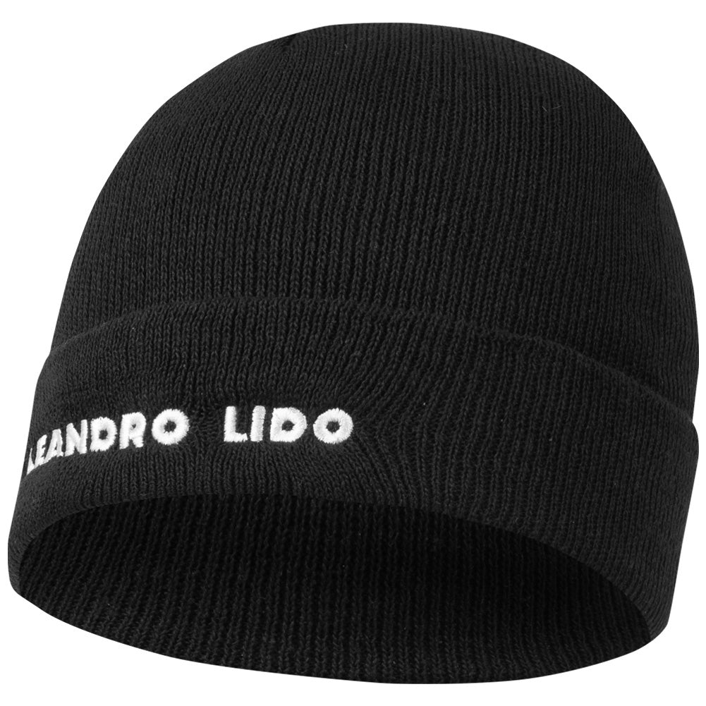 LEANDRO LIDO "Callata" Beanie Wintermuts zwart