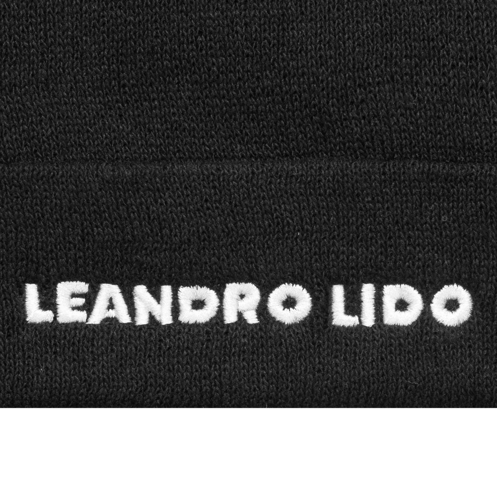 LEANDRO LIDO "Callata" Beanie Wintermuts zwart