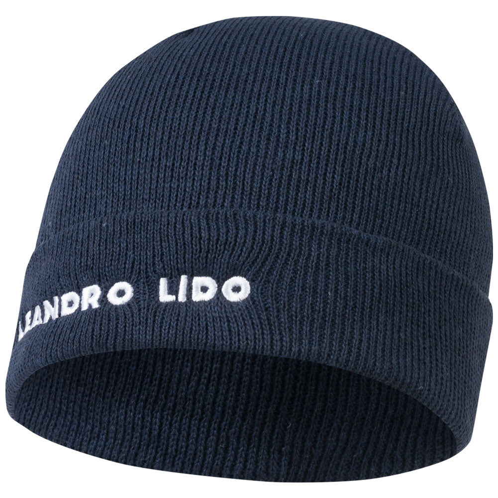 LEANDRO LIDO "Callata" Beanie Wintermuts marineblauw