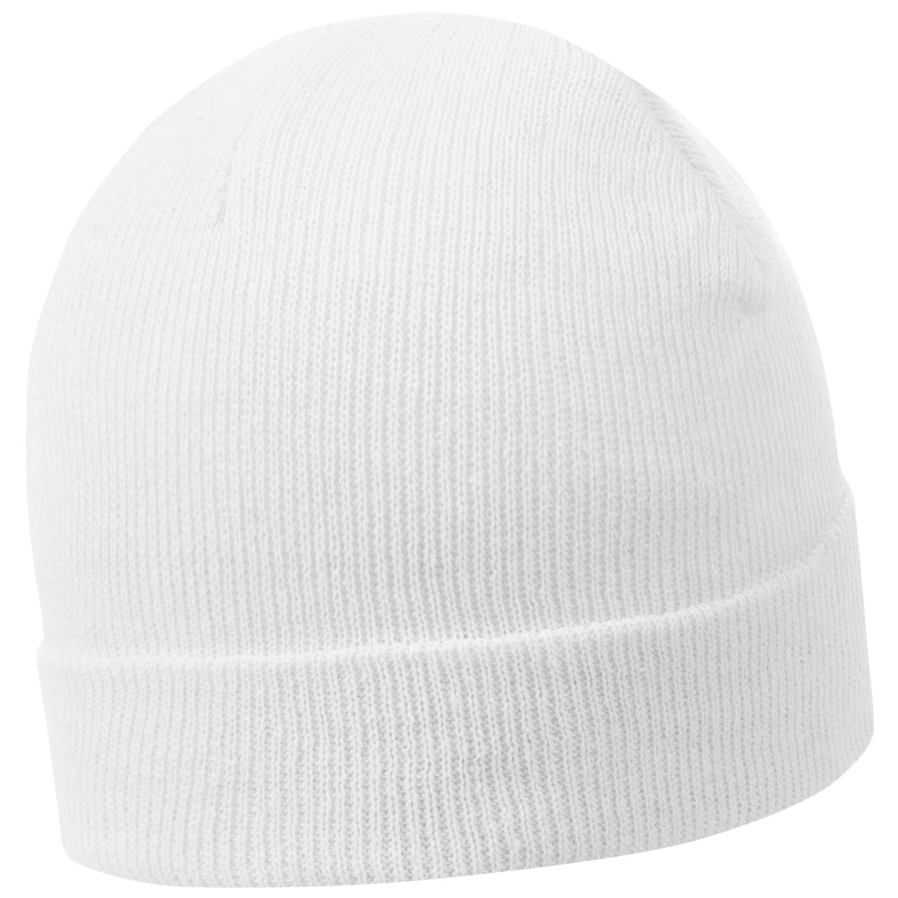 LEANDRO LIDO "Callata" Beanie Wintermuts wit