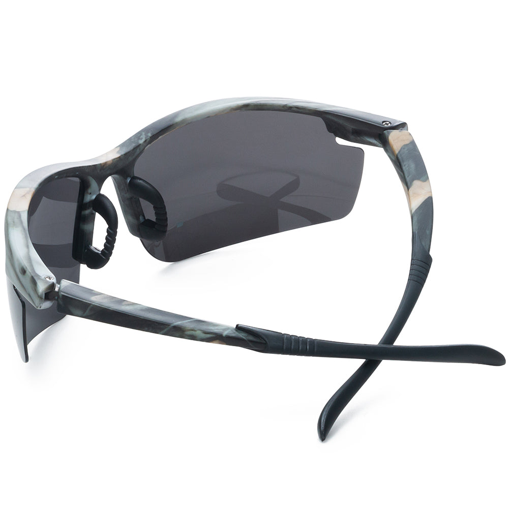 LEANDRO LIDO Power Sport zonnebril camo/zwart