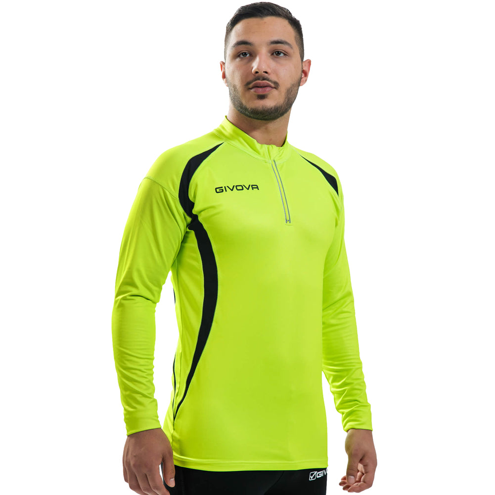 Givova 1/2-Zip Hardloopshirt voor Heren LR05-1910
