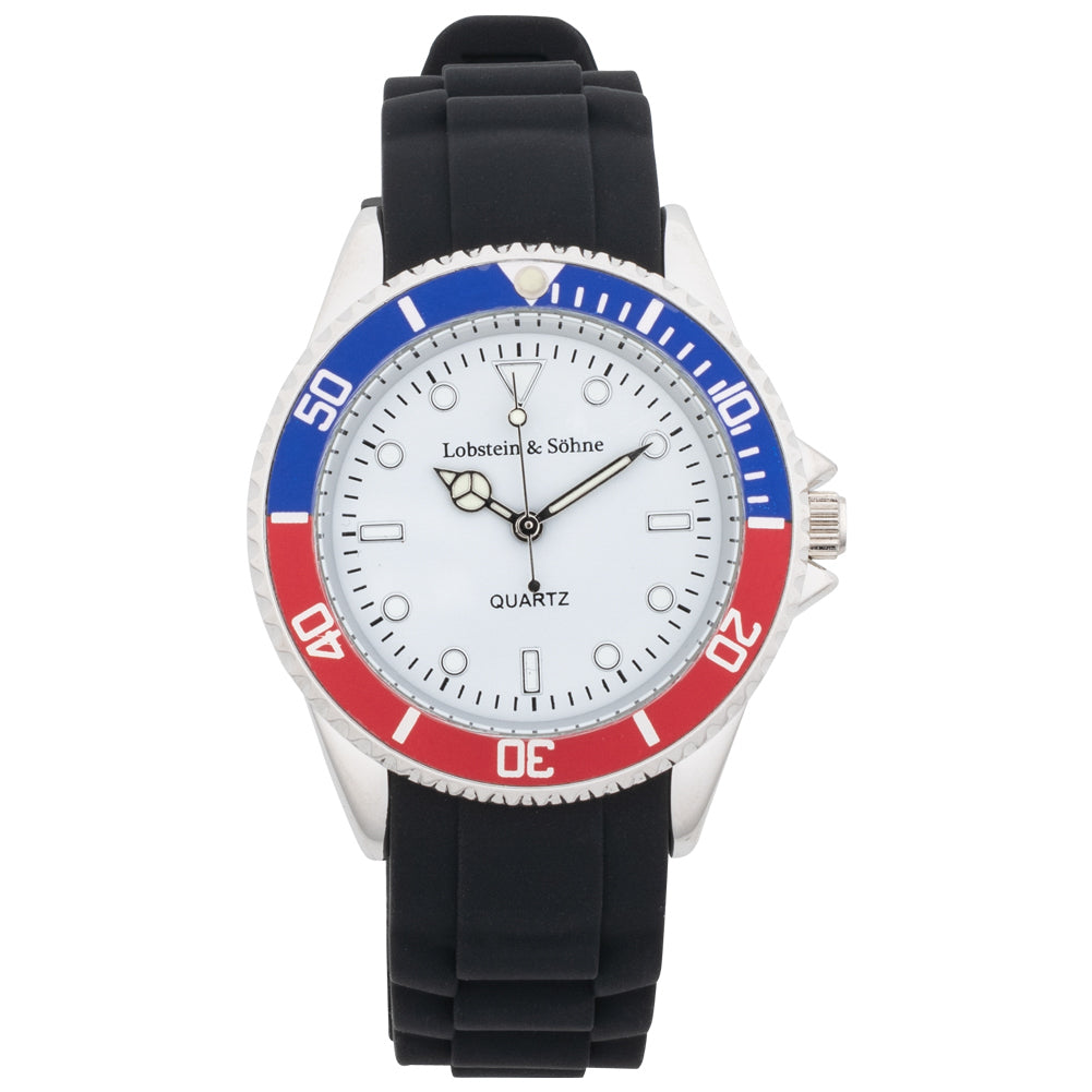 Lobstein & Zonen® "Konstantin" Horloge blauw/rood