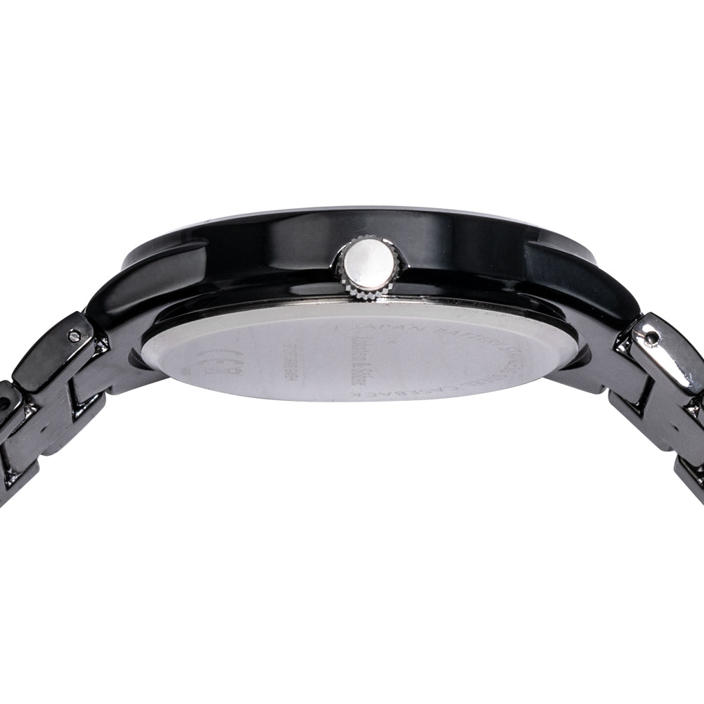 Lobstein & Zonen® "Oskar" horloge zwart