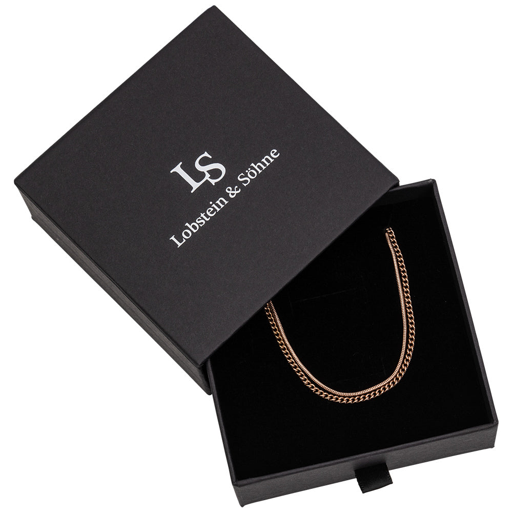 Lobstein & Söhne "Thilda" Damesketting rosé goud