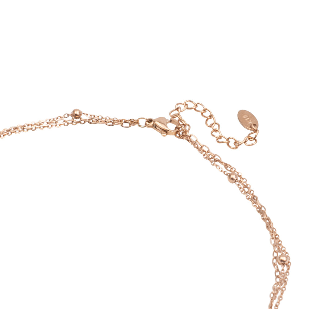 Lobstein & Söhne "Emma" Dames ketting roségoud