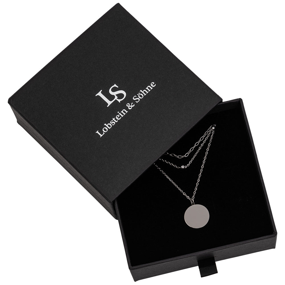 Lobstein & Söhne "Emma" damesketting zilver