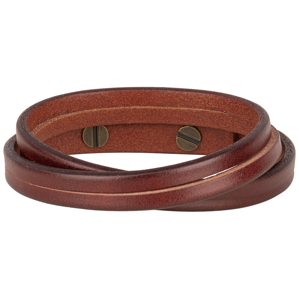 Lobstein & Söhne "Georg" herenarmband bruin
