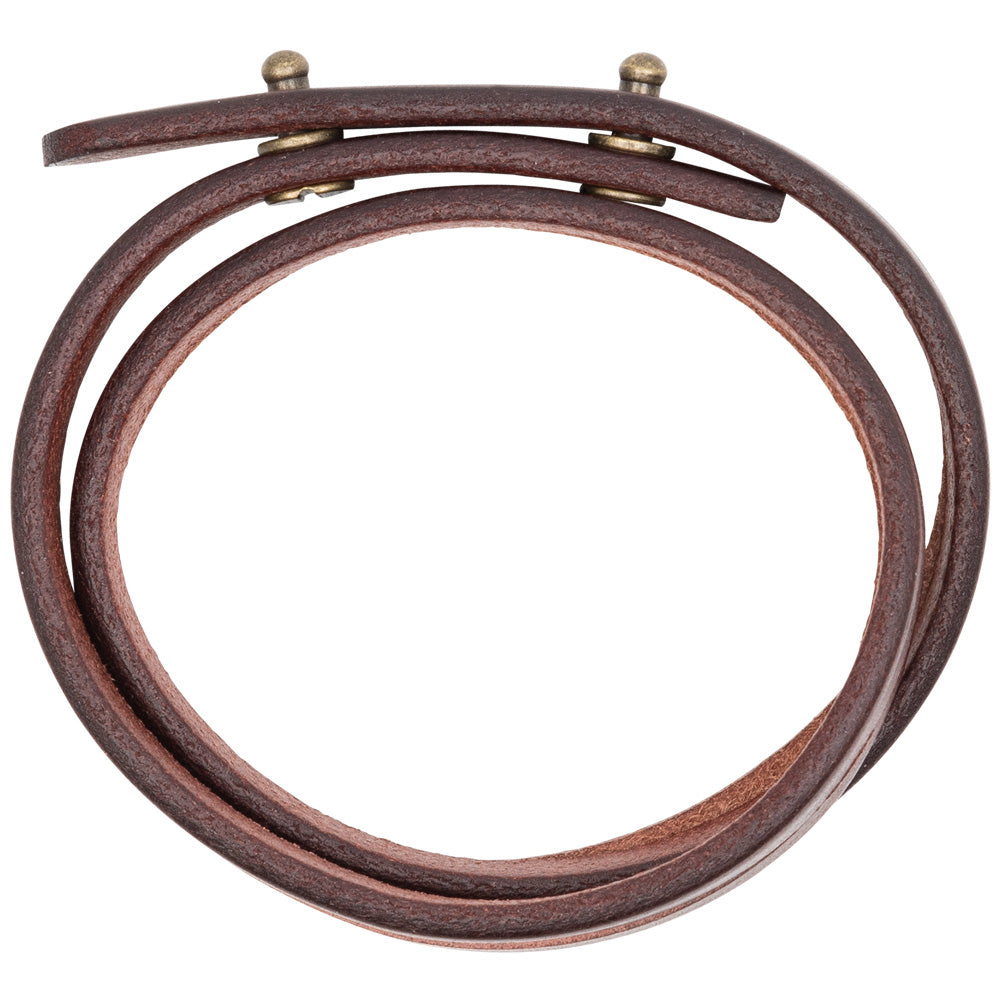 Lobstein & Söhne "Georg" herenarmband bruin