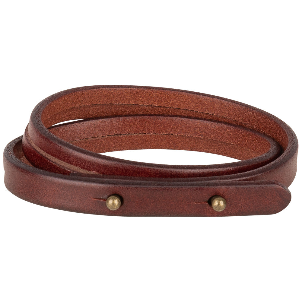 Lobstein & Söhne "Georg" herenarmband bruin