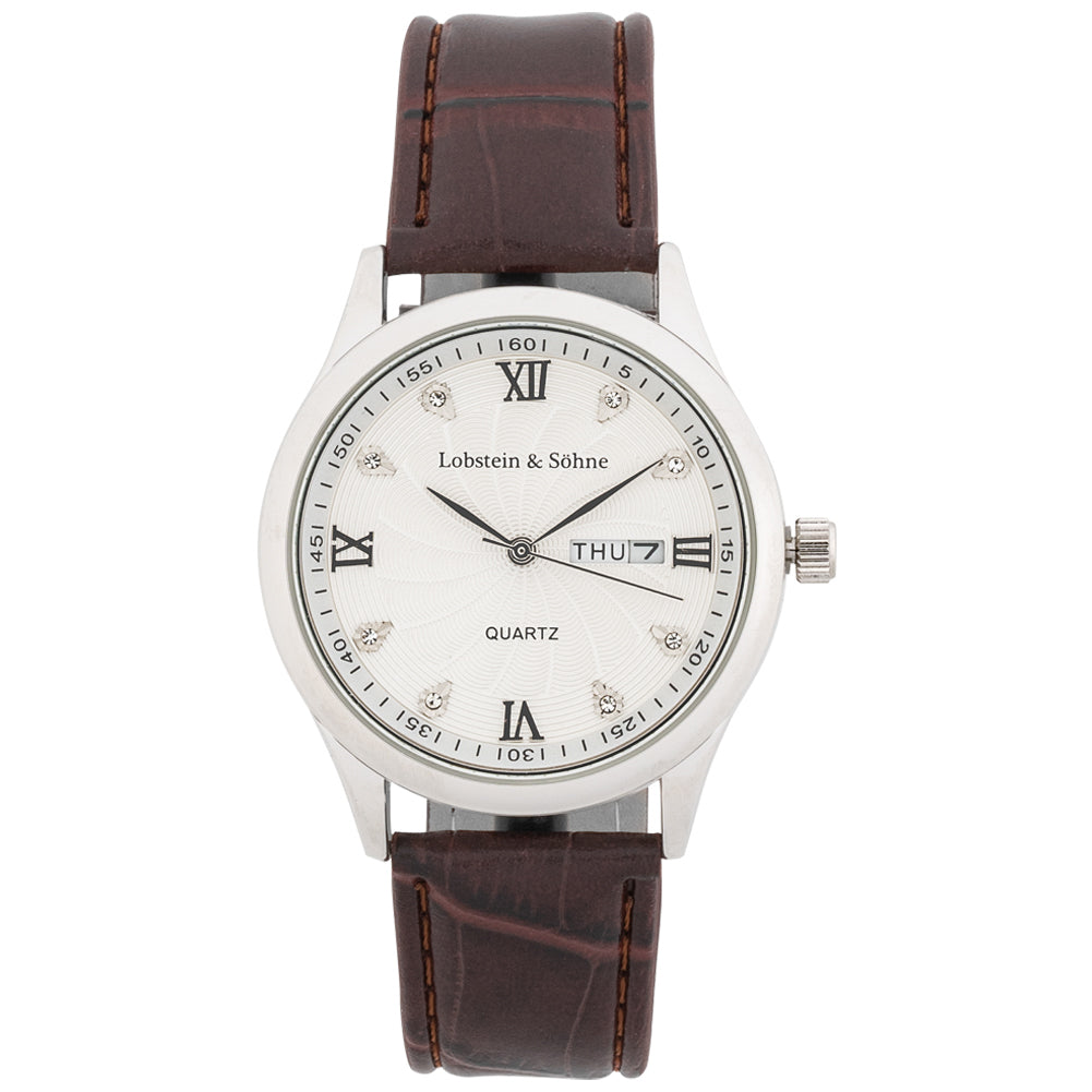 Lobstein & Söhne® "Augustus" horloge bruin