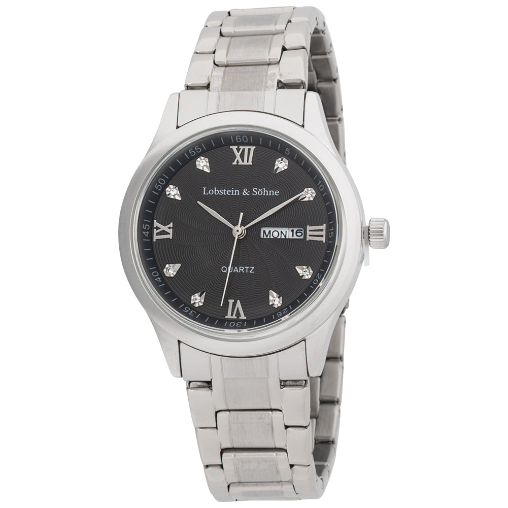Lobstein & Söhne® "Leopold" Horloge zilver/zwart
