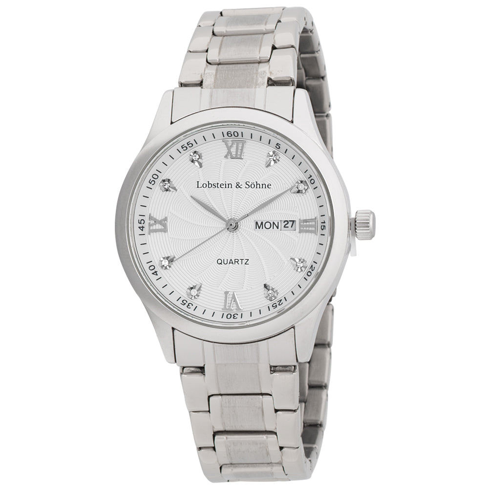 Lobstein & Söhne® "Leopold" Horloge zilver/wit