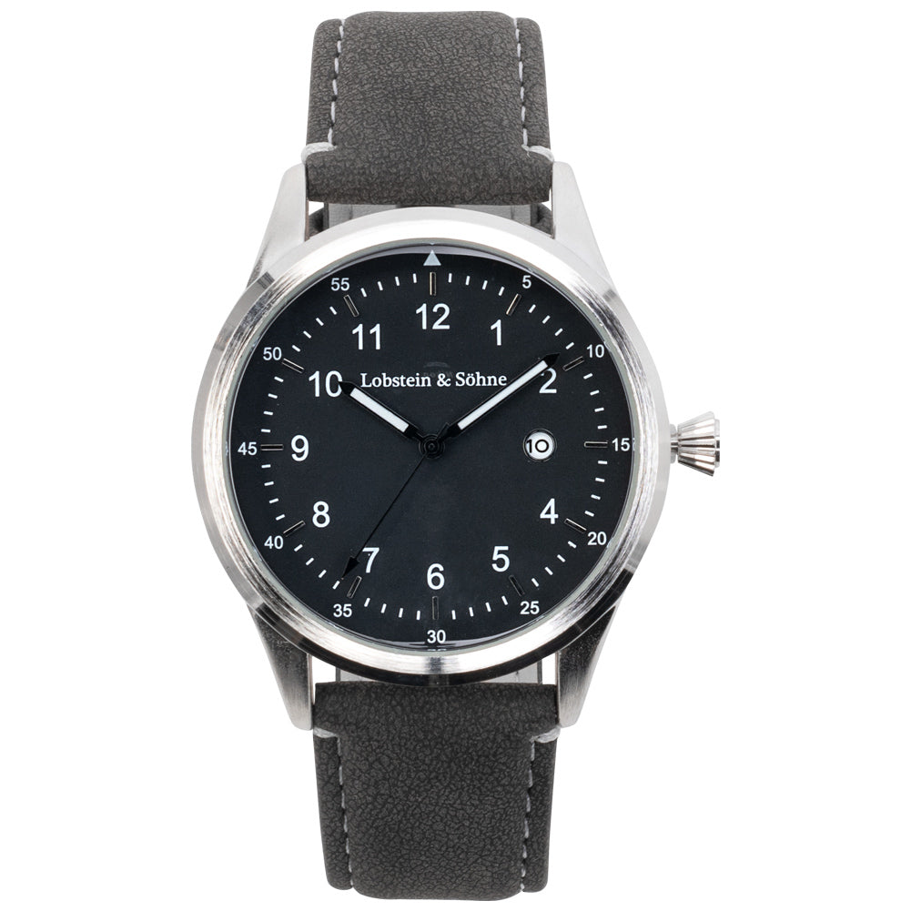 Lobstein & Söhne® "Gustav" Horloge donkergrijs