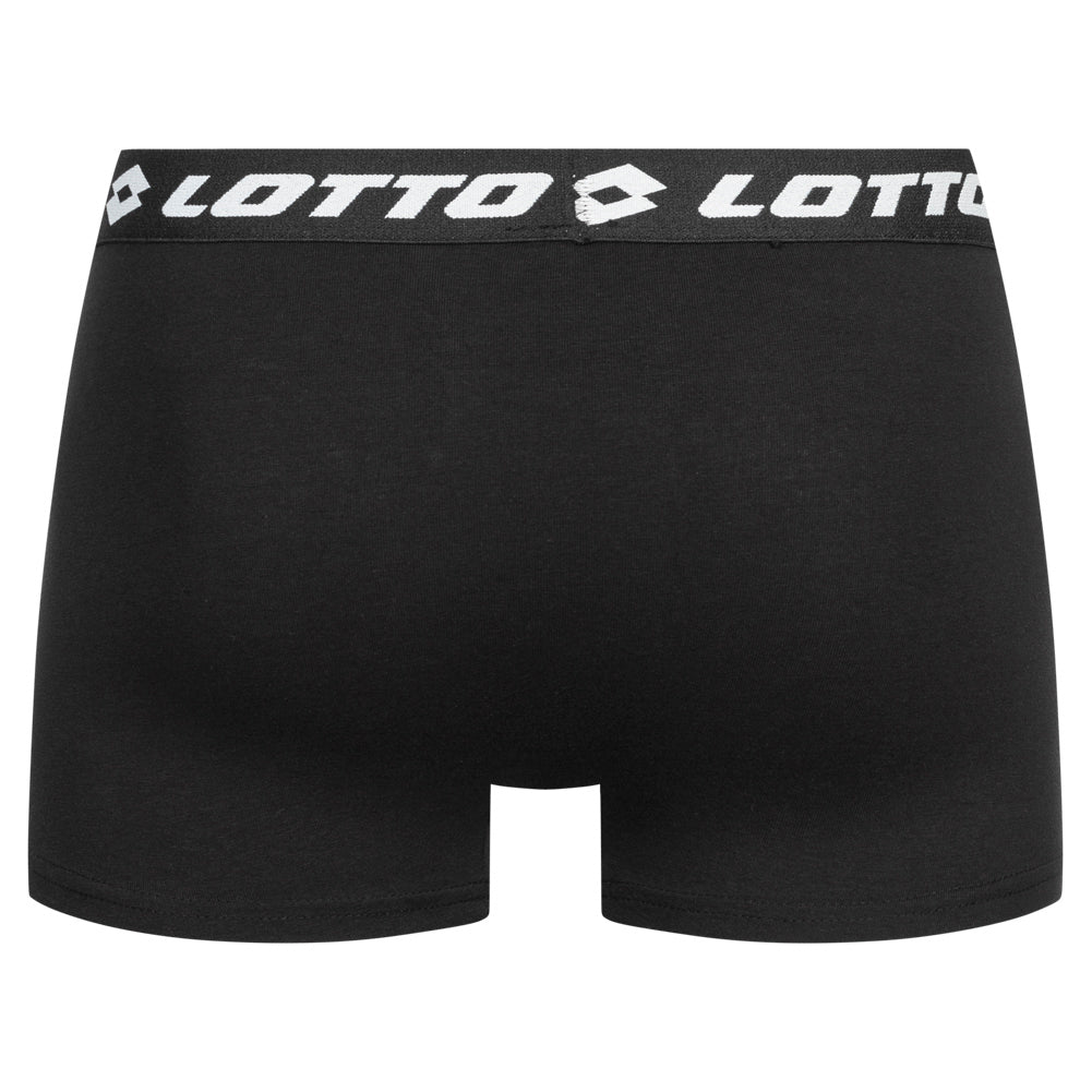 Lotto Retro Heren Boxershorts 3-pack zwart MBXX1002NET-BLACK