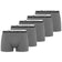 Lotto Retro Boxershorts voor heren 5-pack antraciet MBXY10001REW-ANTRA – L