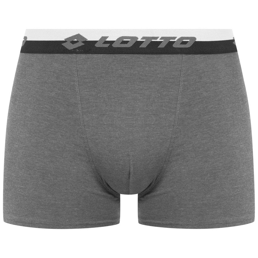 Lotto Retro Boxershorts voor heren 5-pack antraciet MBXY10001REW-ANTRA