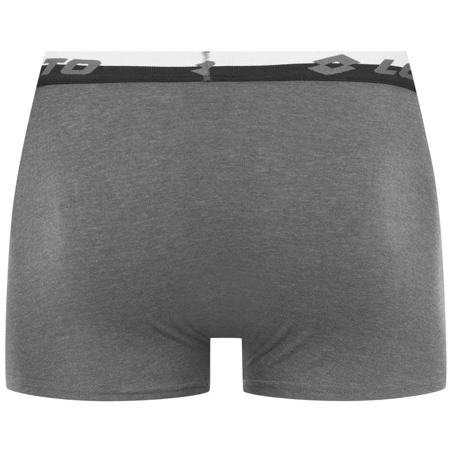 Lotto Retro Boxershorts voor heren 5-pack antraciet MBXY10001REW-ANTRA