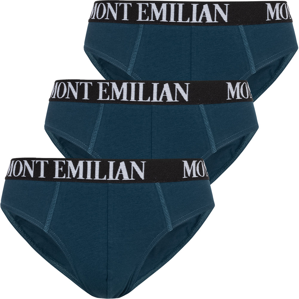 MONT EMILIAN "Avignon" Heren slip 3-pak marine