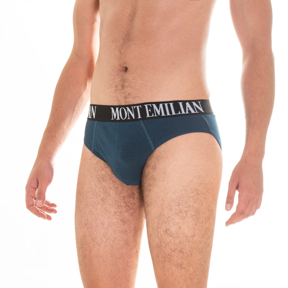 MONT EMILIAN "Avignon" Heren slip 3-pak marine
